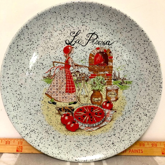 Vintage Reserved Decorative plate made in Italy - Picture 1 of 7